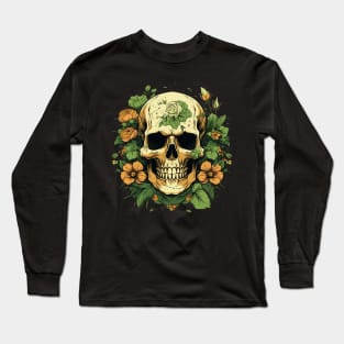 Traditional Skull tattoo Long Sleeve T-Shirt